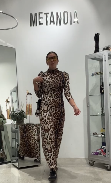 Vestido Fiera Leopardo