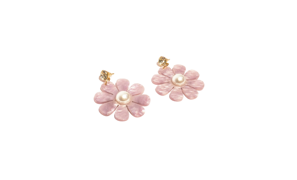 Aros Margarita Lila