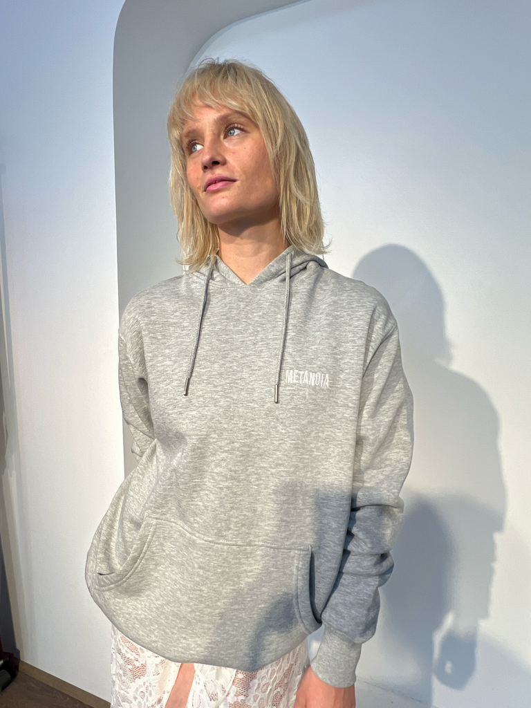 Hoodie Meta Gris