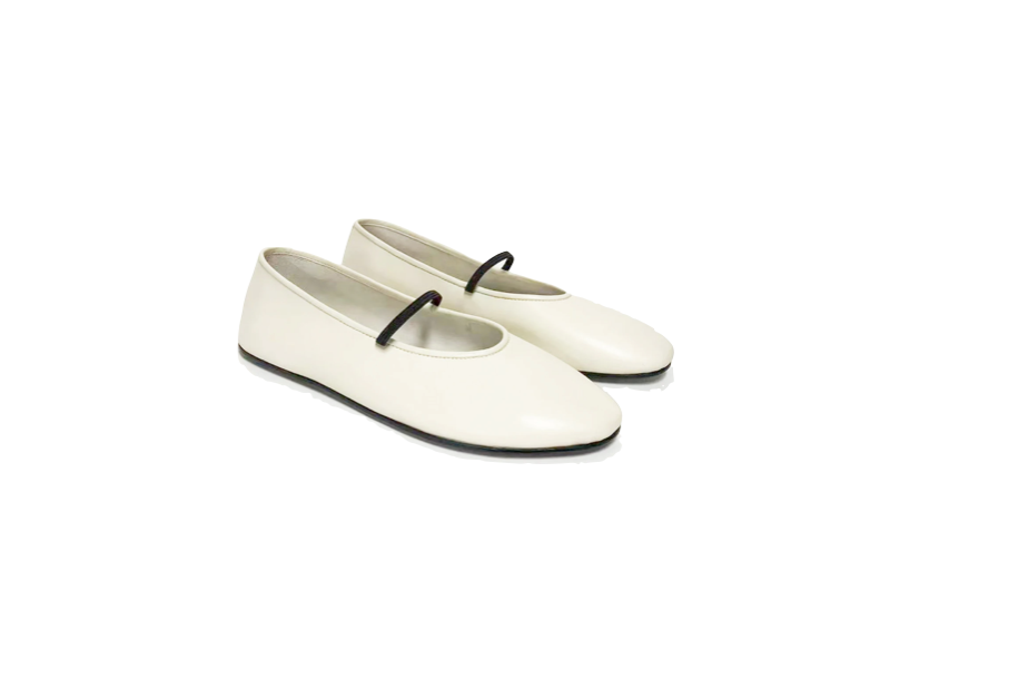 Ballerina Flat Marfil