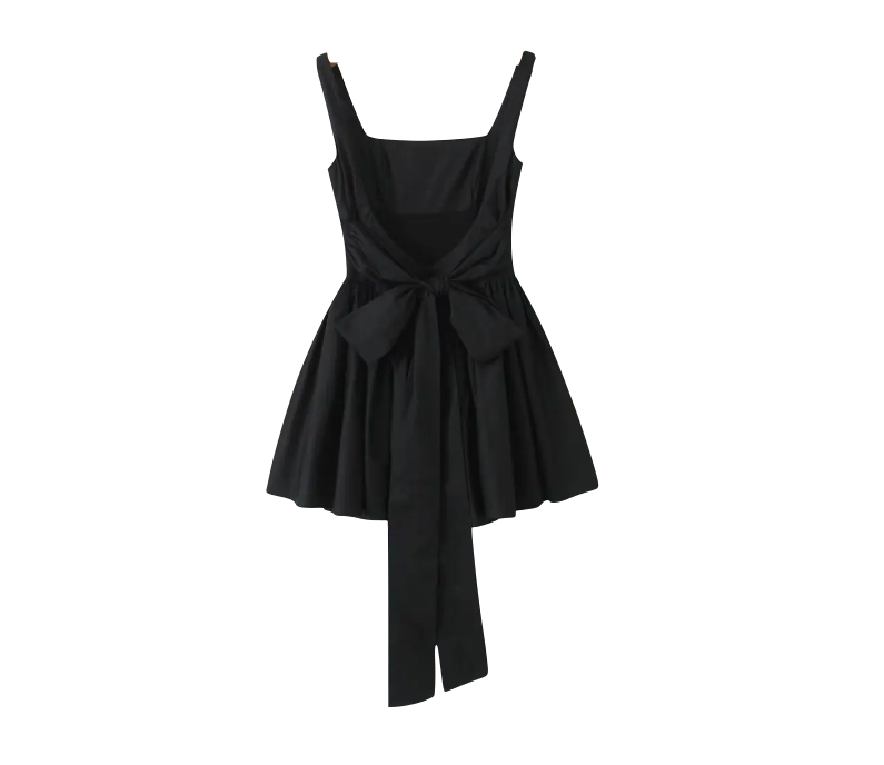 Mini Vestido Romantica Nera