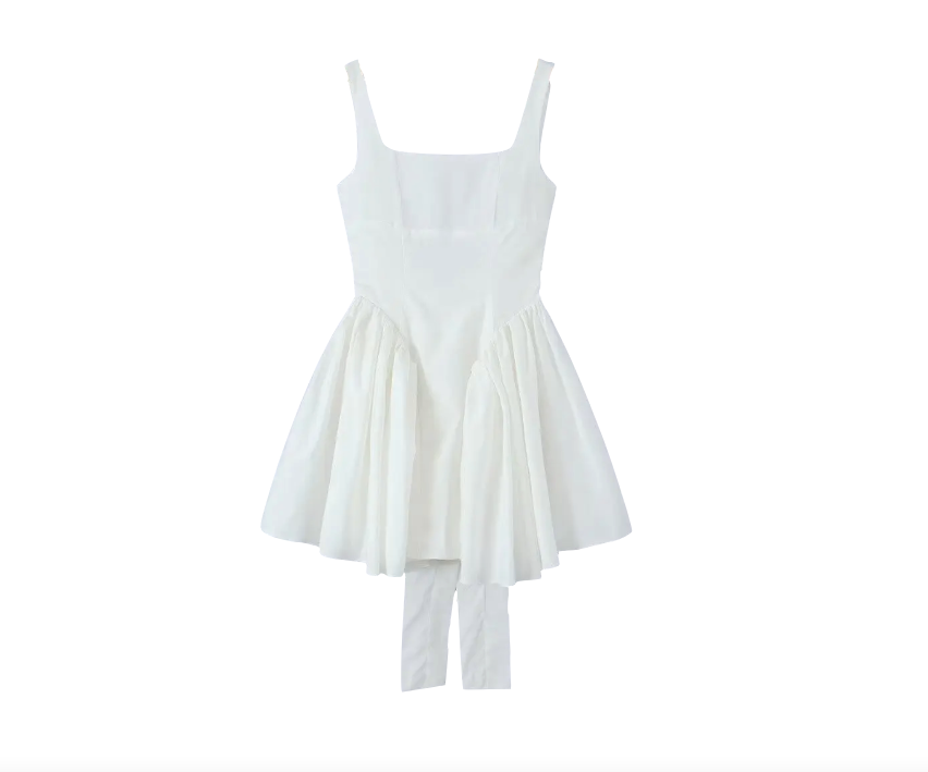 Mini Vestido Romantica Bianca