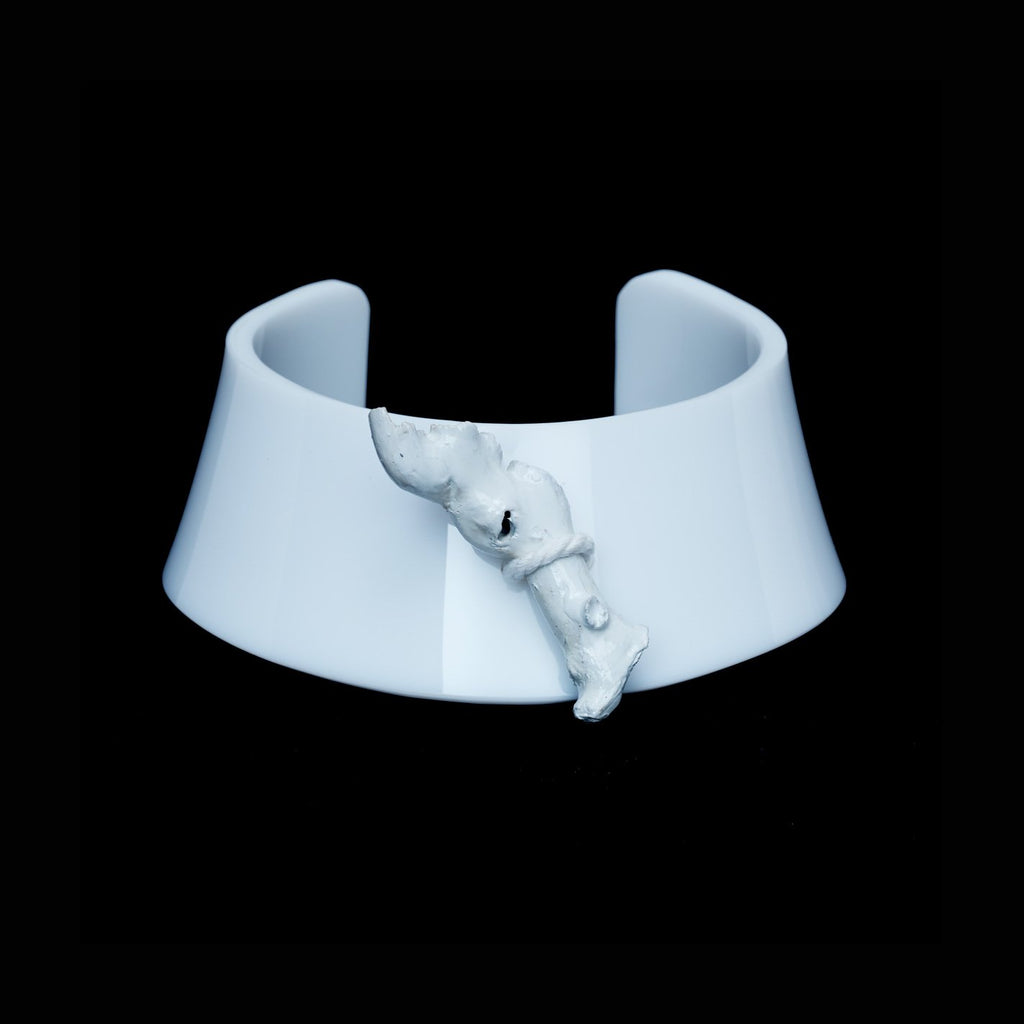 Collar Lux White