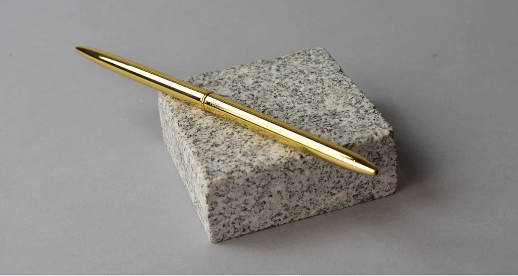 Bolígrafo HAY Bullet Gold