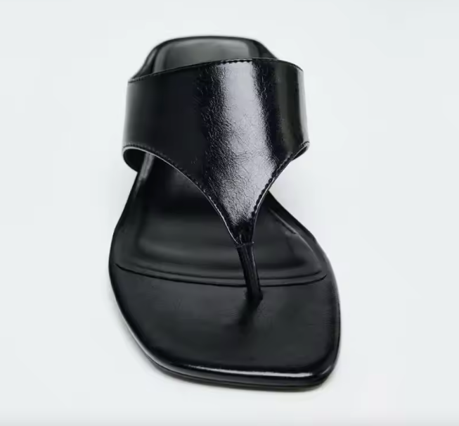 Sandalia Row Black