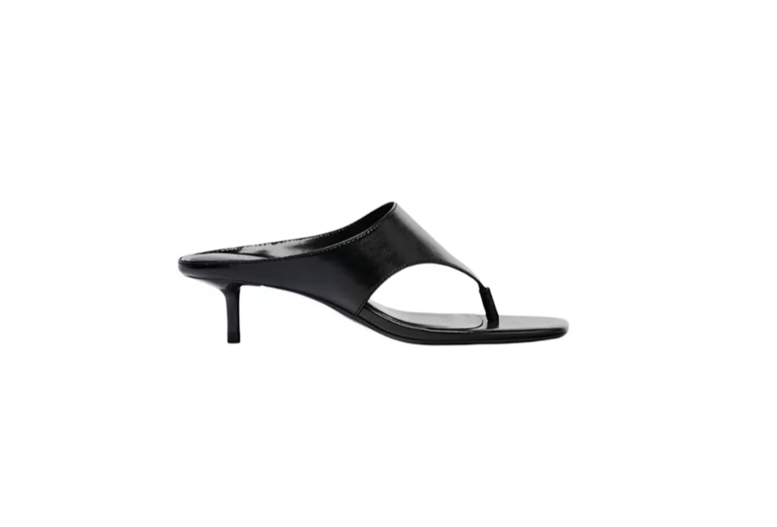 Sandalia Row Black
