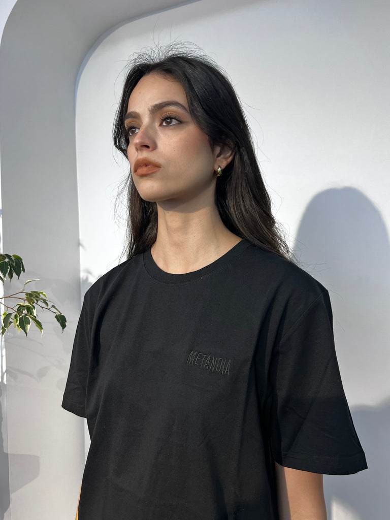 Camiseta Meta Negra / Negro