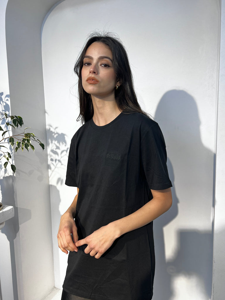 Camiseta Meta Negra / Negro