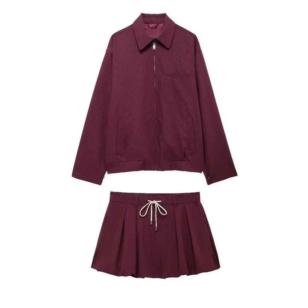 Set Minina Bordo