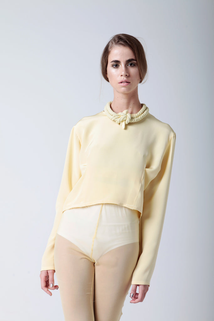 Pantalón Onira Pale Yellow