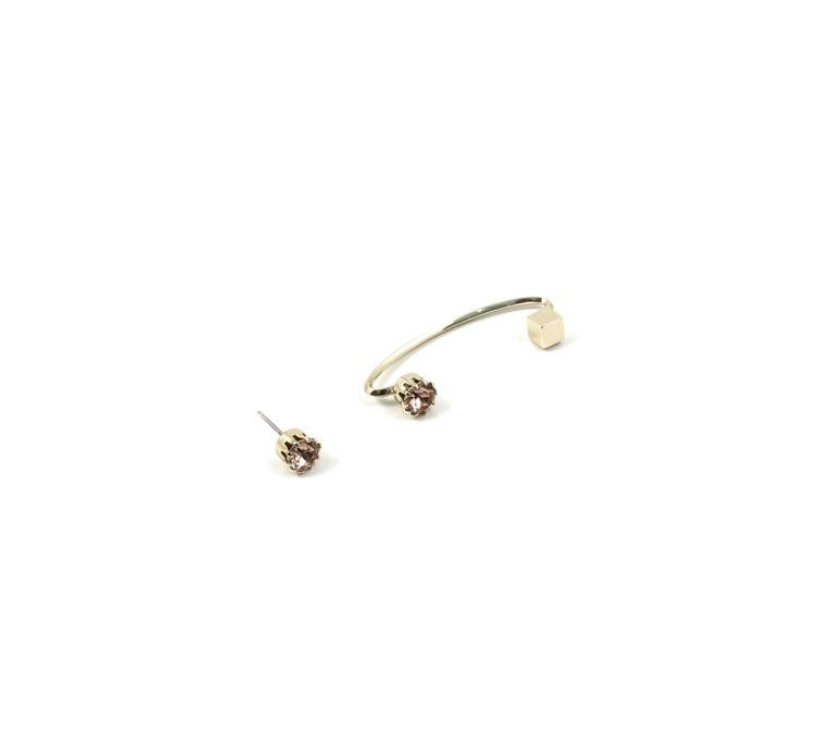 Pendientes Cuff Cristal