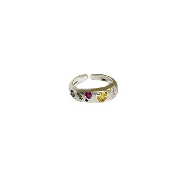 Anillo Silverado Cora Rosa