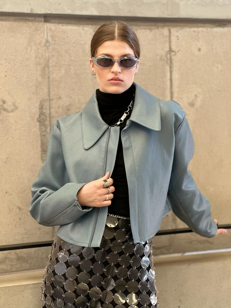 Jacket Azu Light Blue
