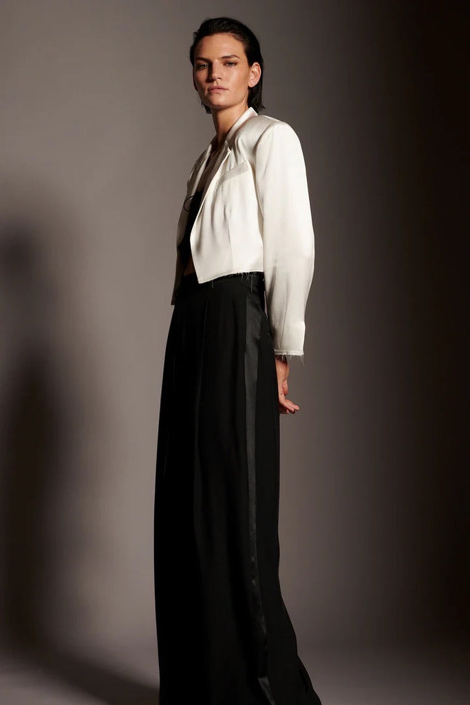 Chaqueta Ivory Cropped