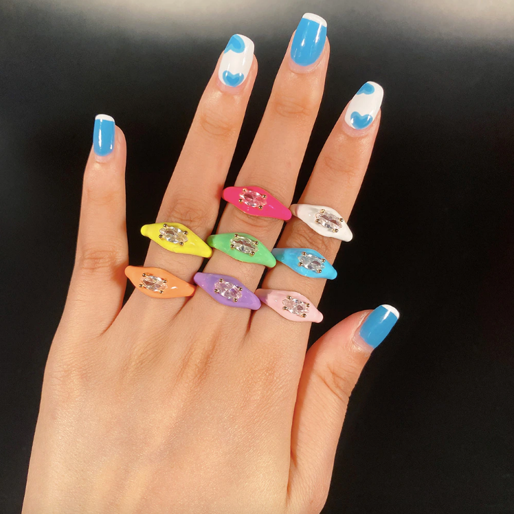 Anillo Gummy Cristal