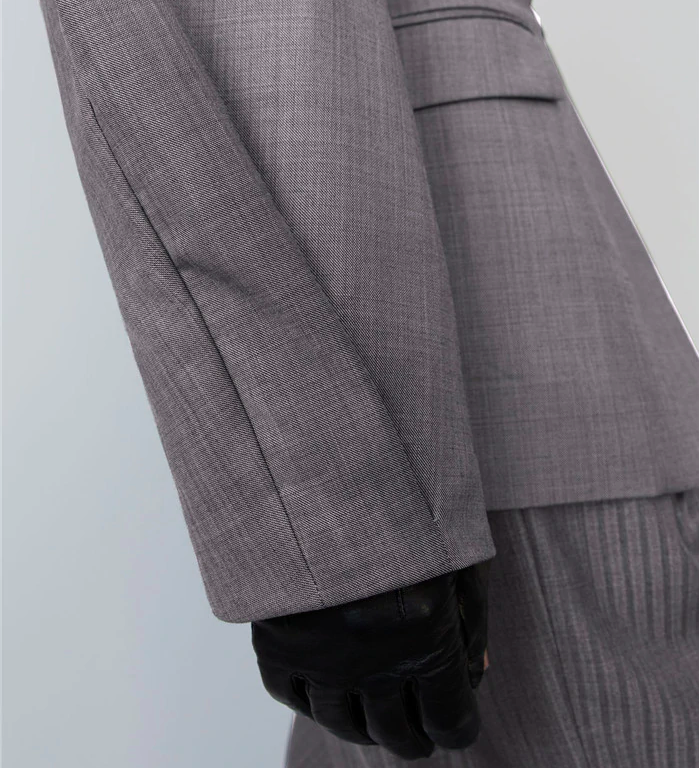 Blazer Sastre Gris