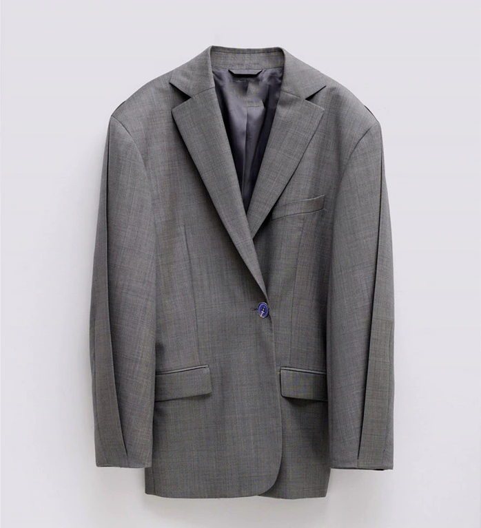 Blazer Sastre Gris
