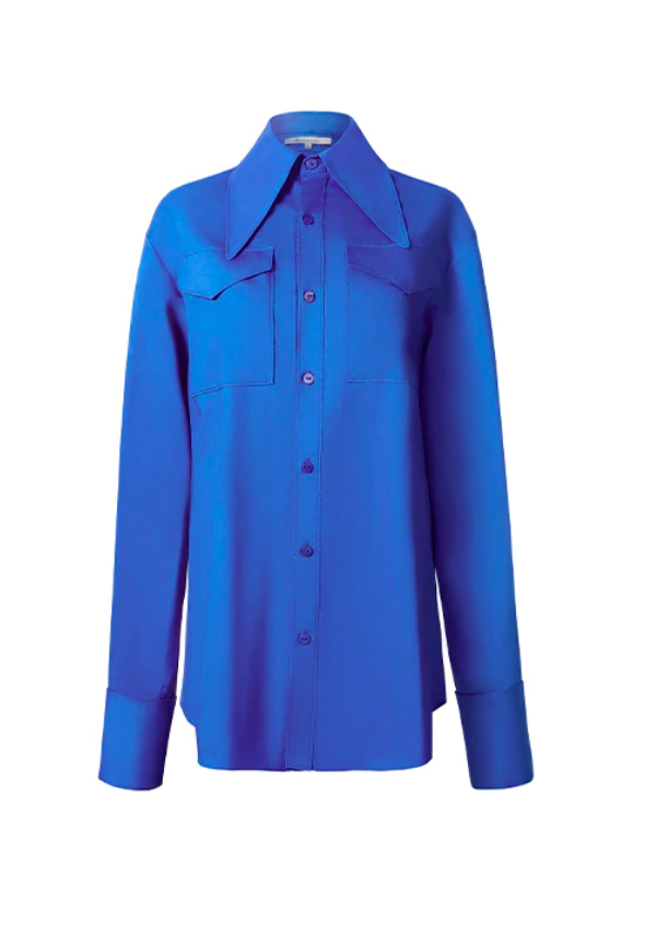 Blusa Azul Seventieshow