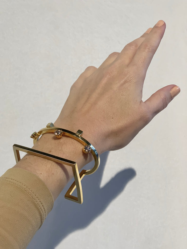 Brazalete D. Cristal Rose