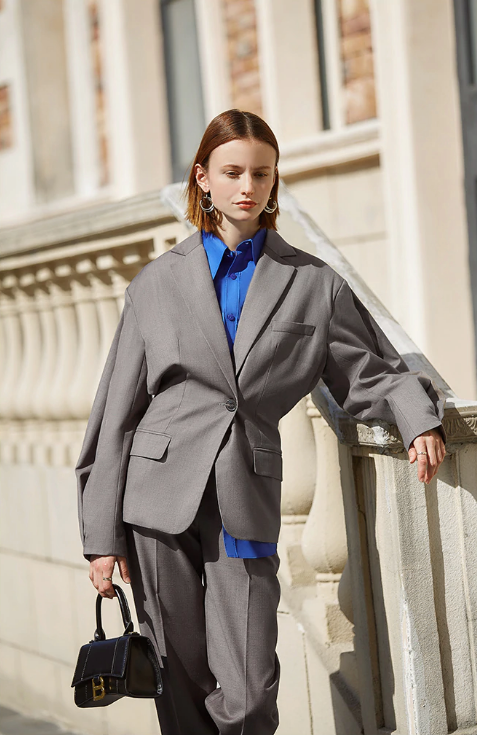 Pantalón Sastre Gris