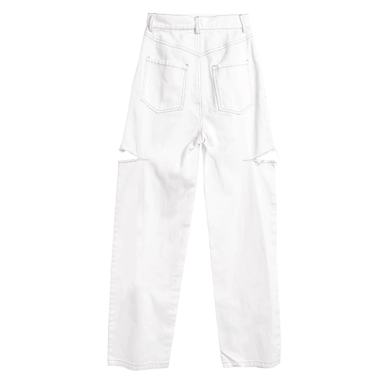 Pantalón Slash Blanco