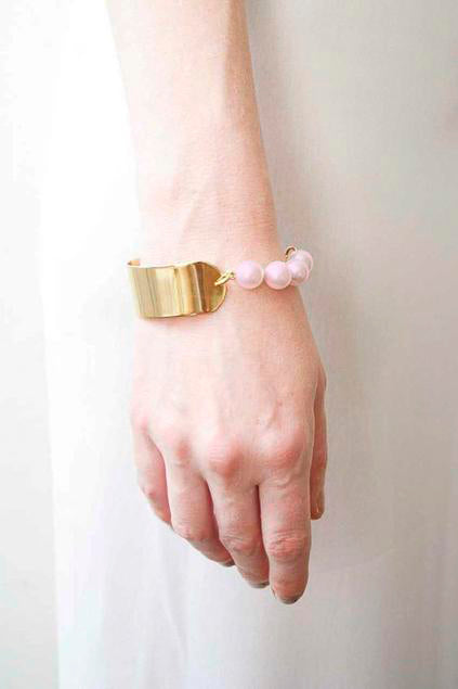 Pearl Bracelet Pale Pink